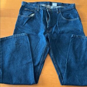 Men's Relaxed Fit Blue Jeans